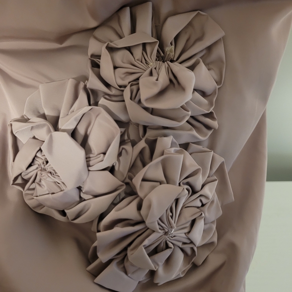 Coquette Bubble Hem Dress Size 0 Rosette Tie Back Wedding Guest - Picture 6 of 9